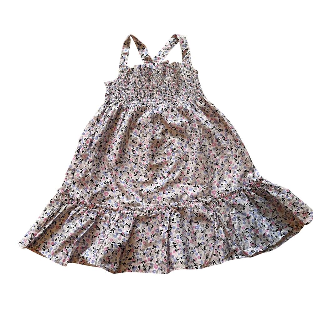 KATE SPADE | floral smocked dress|  4T